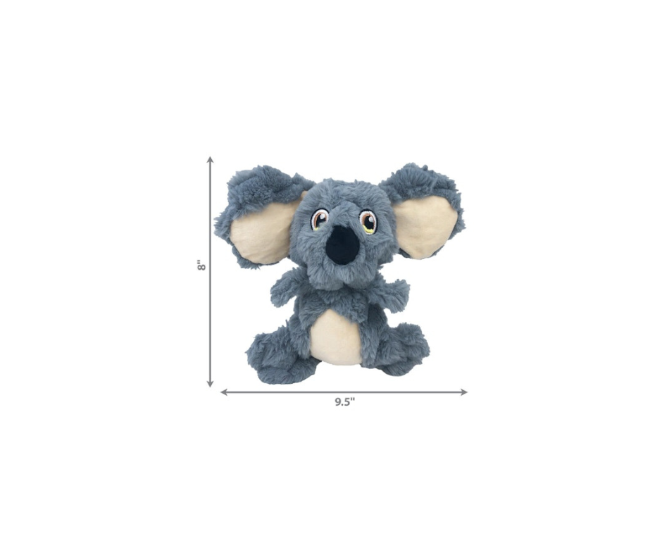 KONG Scrumplez Koala M – Sjovt og krammevenligt legetøj med skjult piv