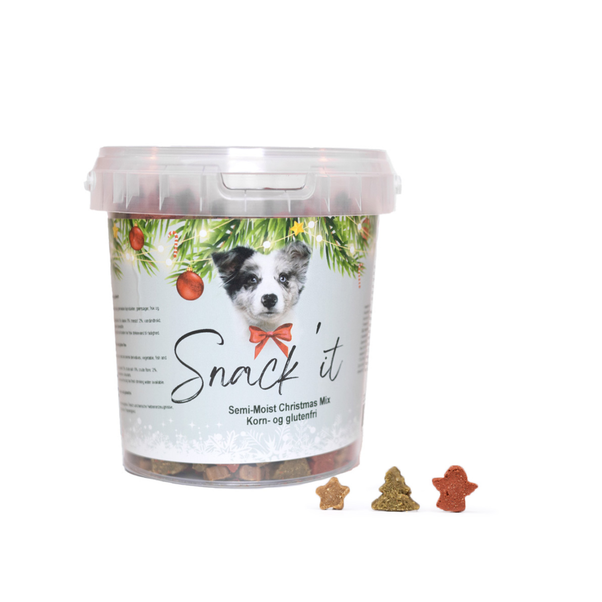 Snack’it Semi-Moist Christmas Mix – Bløde julegodbidder 500g