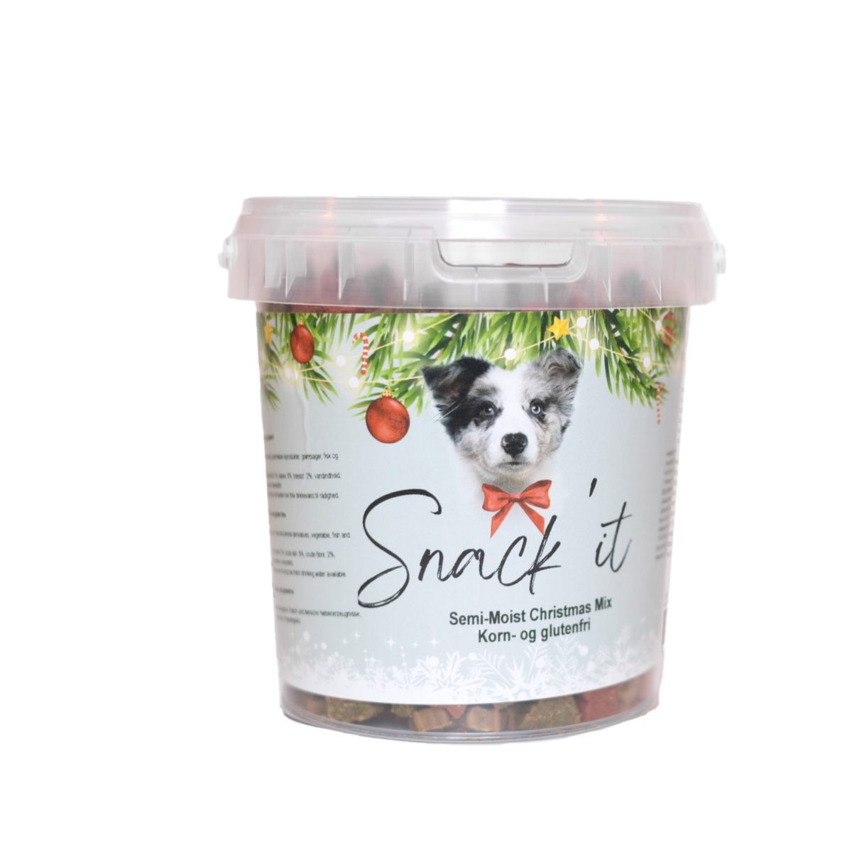 Snack’it Semi-Moist Christmas Mix – Bløde julegodbidder 500g