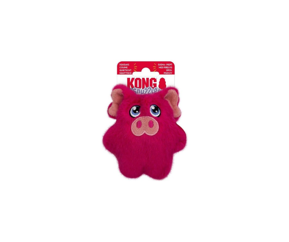 KONG Snuzzles Minis – Sjov og pivelyd til små hunde 10x10x4,5 cm