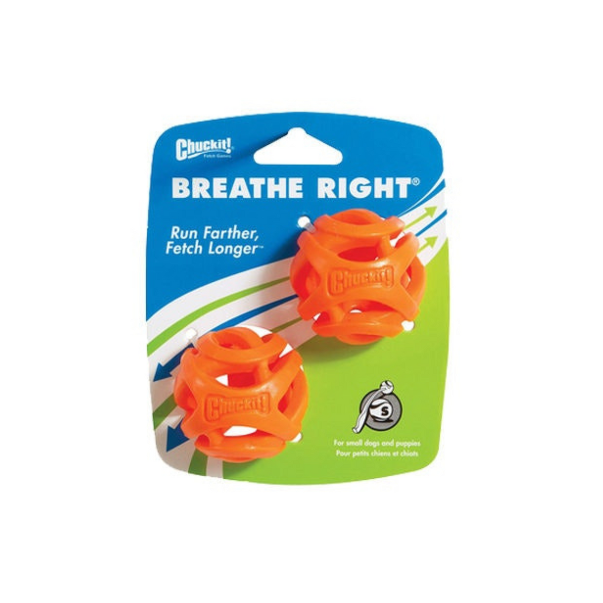 Chuckit! Breathe Right Fetch Ball – Vælg mellem 4 varianter
