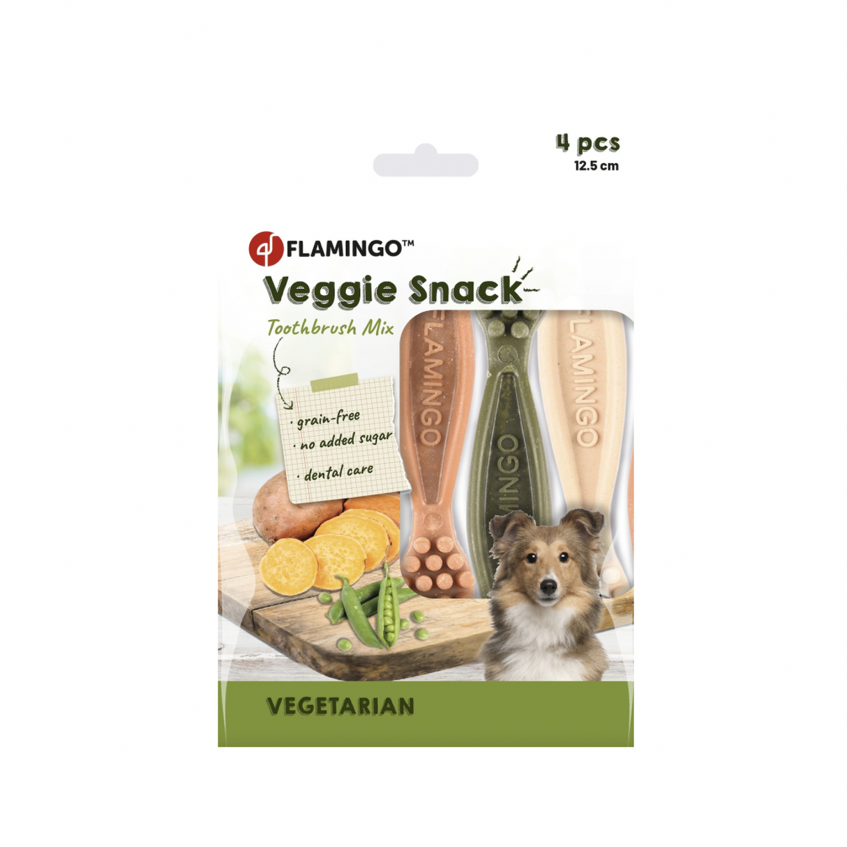 Veggie Toothbrush – veganske tyggepinde til sund mund og glad hund