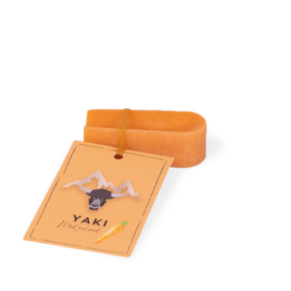 Yaki Gulerod – vegetarisk tyggesnack med lang tyggetid