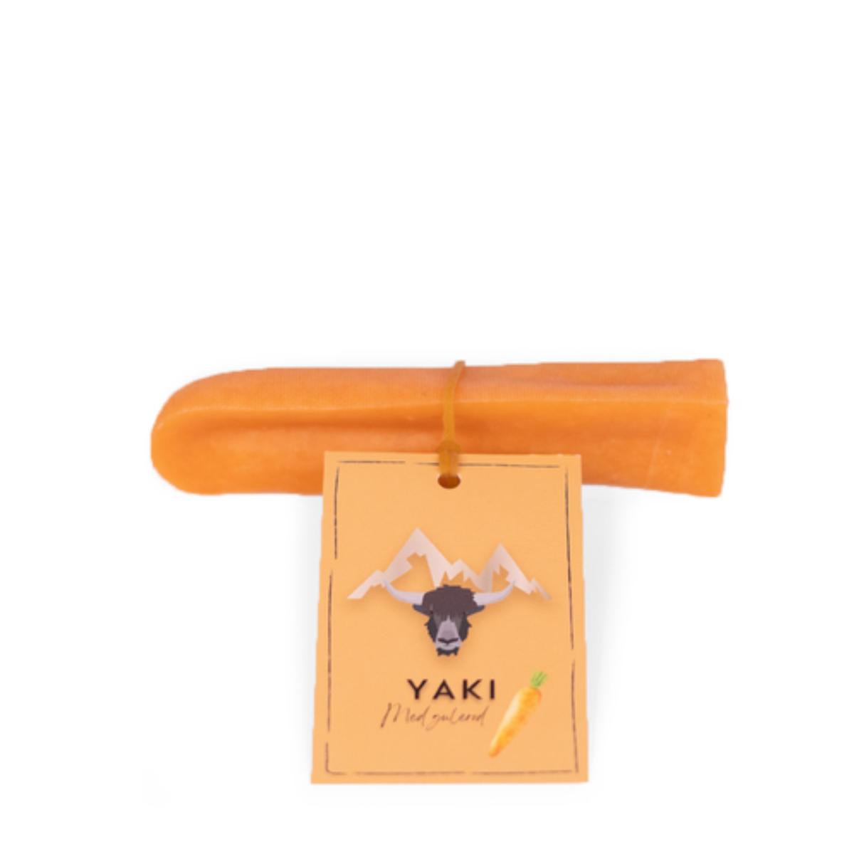 Yaki Gulerod – vegetarisk tyggesnack med lang tyggetid