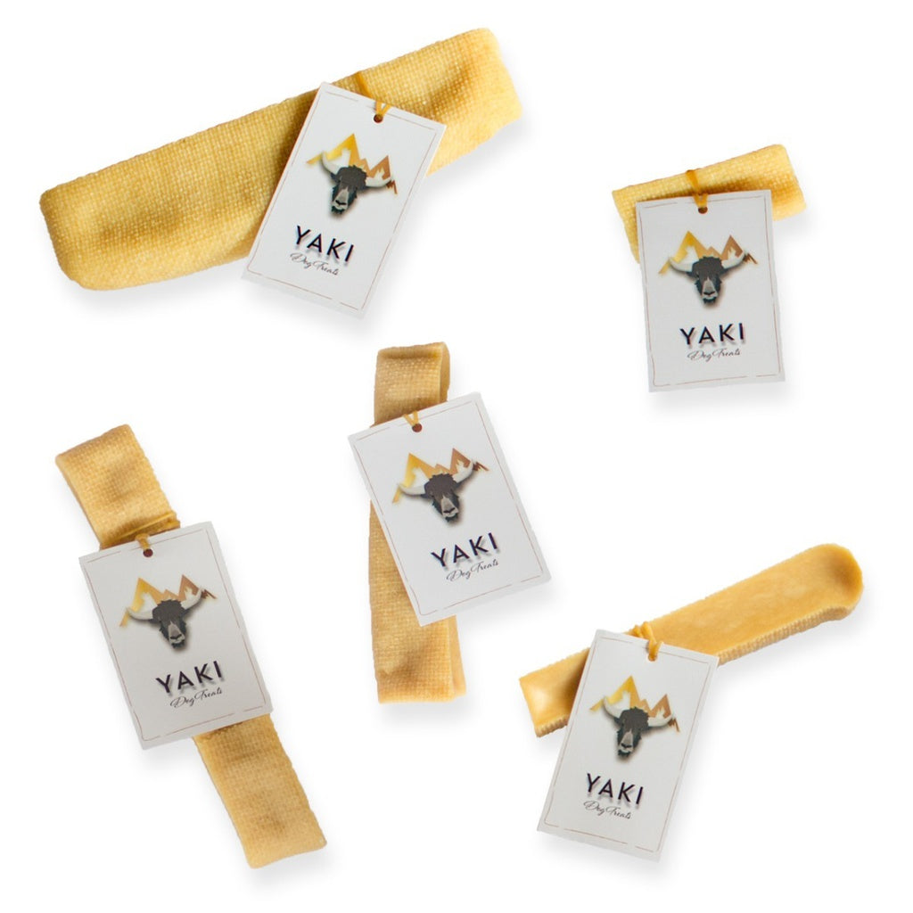 Yaki Tyggesnack til Hunde – Vælg mellem Original, Rødbede eller Honning i Str M