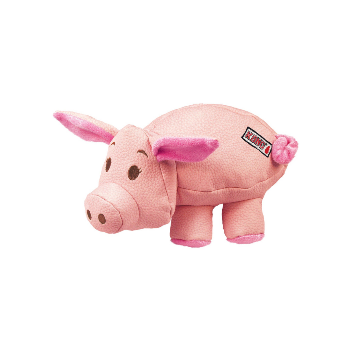 KONG Phatz Pig – robust og anderledes griseven med lav pivelyd (S/M)