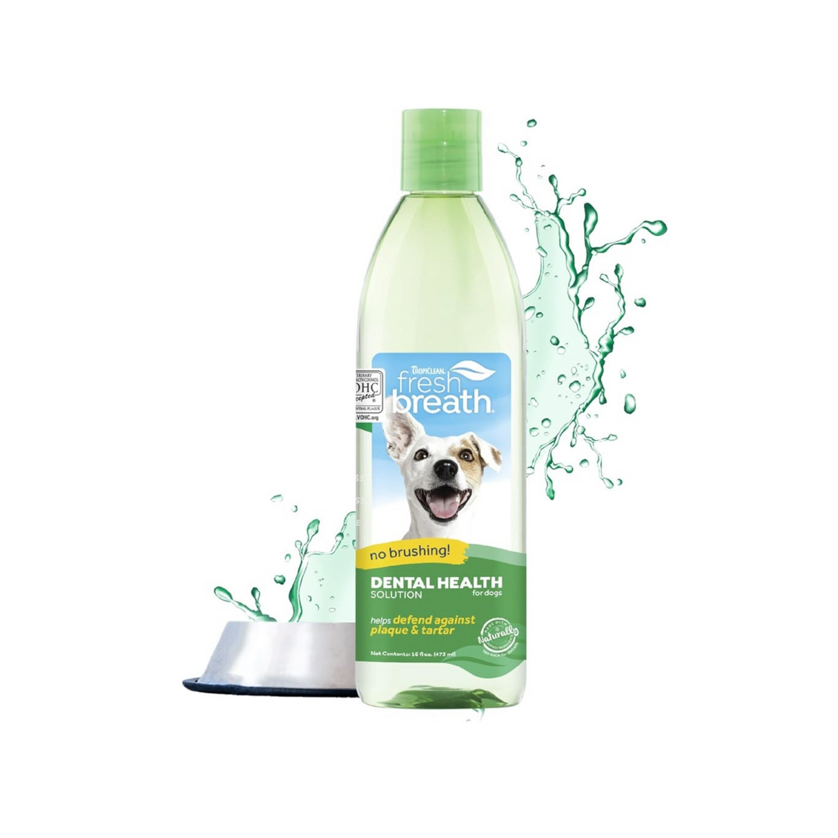 Tropiclean Oral Care Water Additive Dogs 473 ml – Daglig tandpleje uden børstning