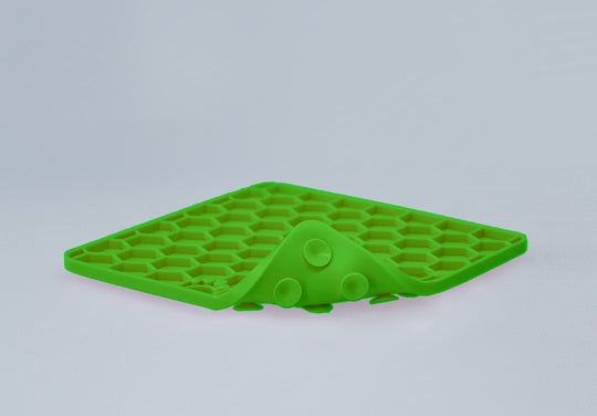 Fun & Relax Lick Mat Green – Beroligende slikkemåtte til hunde