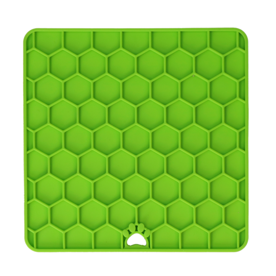Fun & Relax Lick Mat Green – Beroligende slikkemåtte til hunde
