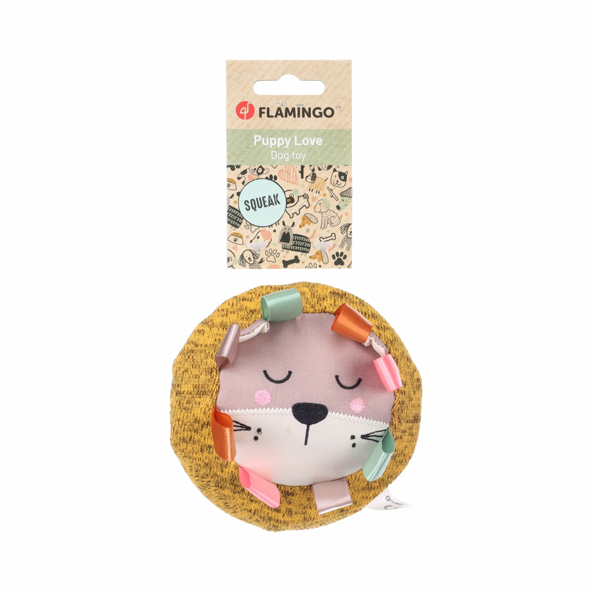 Britty Puppy Løve – Blødt og sjovt legetøj til hvalpe