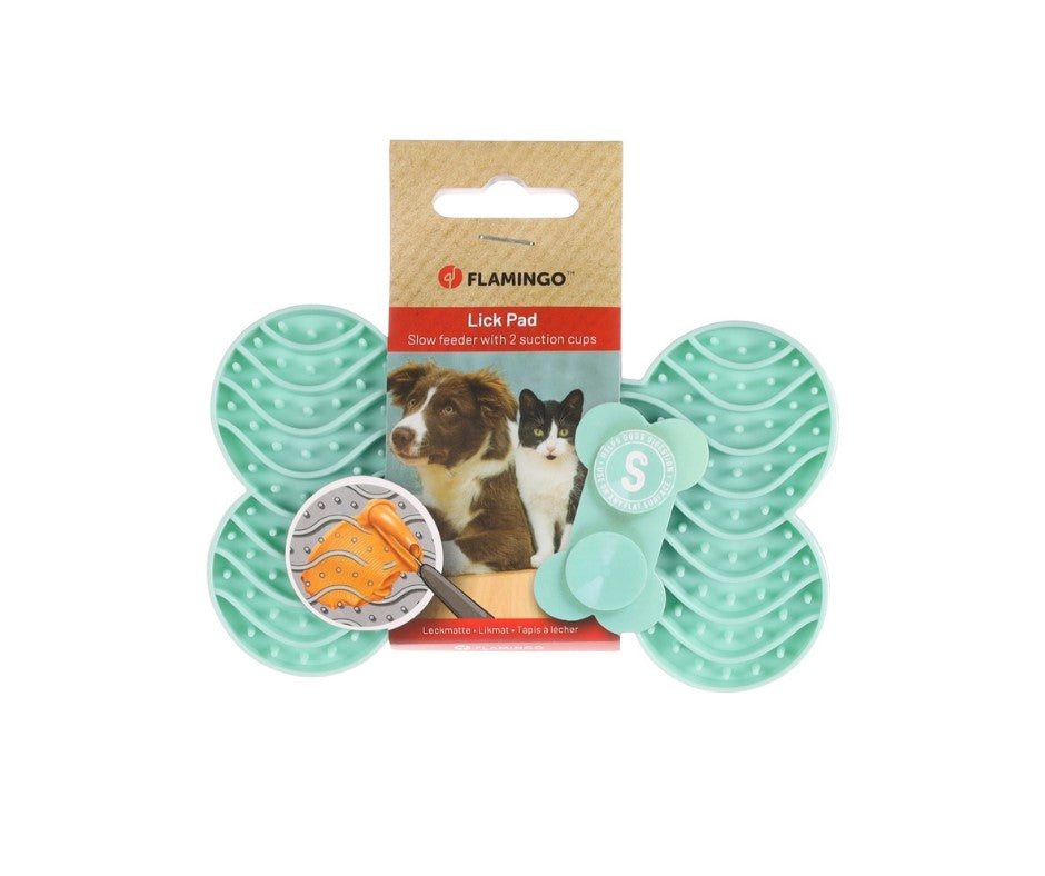 LICK PAD YUMMEE Silicone Bone – slikkemåtte med sugekopper i 3 størrelser