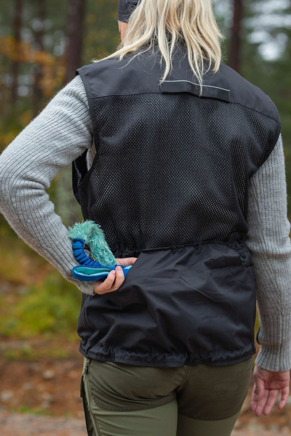 Non-stop Dogwear Dog Training Vest – Professionel træningsvest til aktive hundeførere