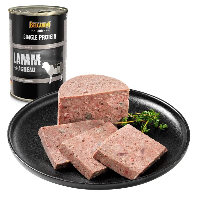 BELCANDO Pure Lamb – Single Protein vådfoder med lam | 200 g og 400 g