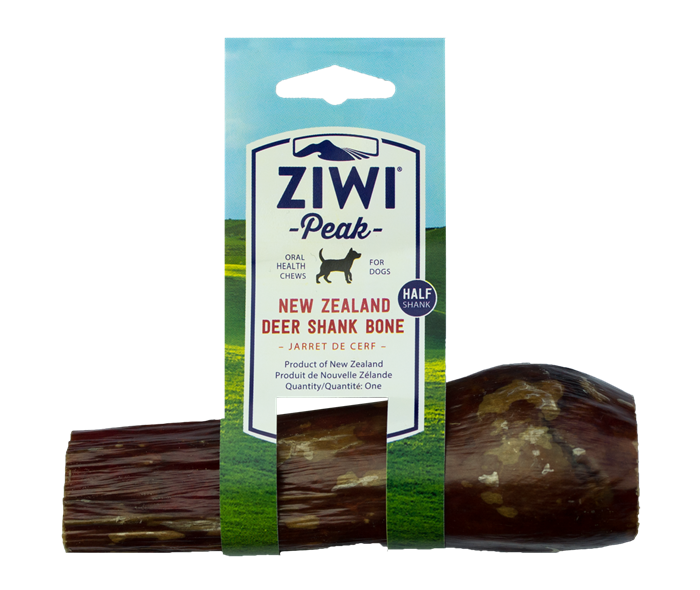 ZiwiPeak Chew Deer Skank Halv – Lufttørret og naturlig tyggegodbid til din hund