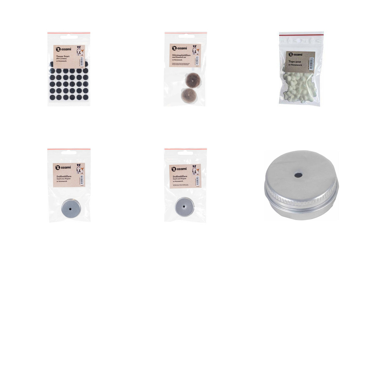 Ozami Nosework Udstyr – Duftbeholdere, Tops & Træningstilbehør til Hund