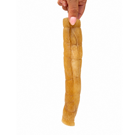 Snack'it Premium Pandebraskrulle 25 cm – ekstra kraftig tyggesnack | Hest, Kamel eller Okse