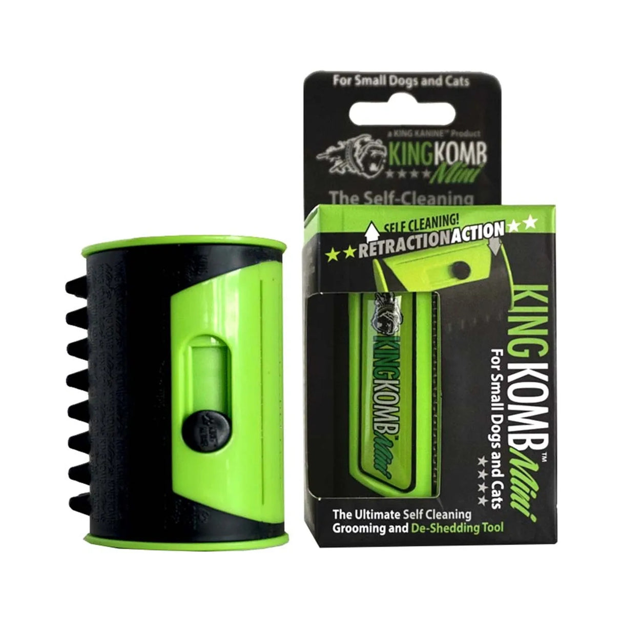 King Komb Underuldsbørste – Effektiv Pelsfjerner til Hund