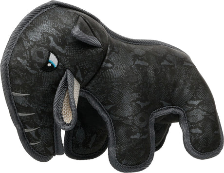 Pudo Elefant Grå – hundelegetøj med piv og ekstra holdbart stof
