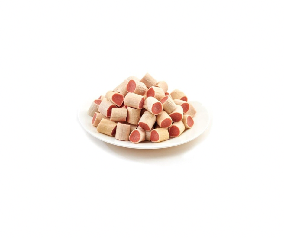 Wanpy Chicken Jerky & Codfish Sushi 100 g – Naturlige godbidder med kylling og torsk
