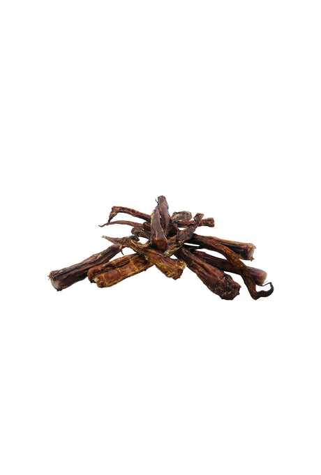 Whesco Nature Oksehalespidser 12–40 cm – naturlige tyggeben til hunde, 1 kg