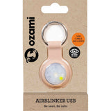 Ozami Airblinker 4 × 2 × 1,8 cm – genopladeligt lys til hund