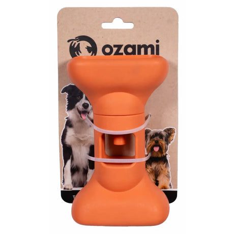Ozami Snack Holder – holder til tyggeben | Rød og orange