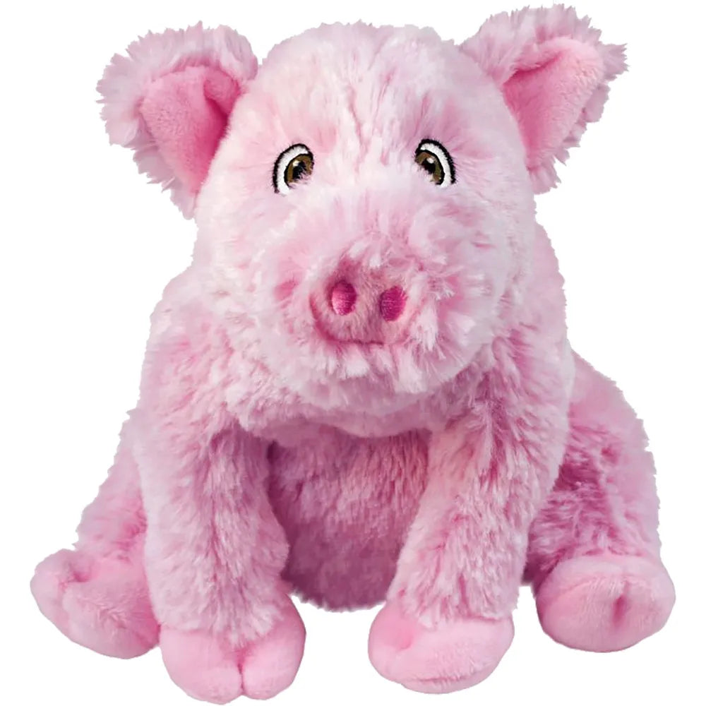 KONG Comfort Kiddos Pig S – blød hundebamse med aftagelig piv