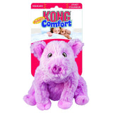KONG Comfort Kiddos Pig S – blød hundebamse med aftagelig piv