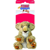 KONG Comfort Kiddos Lion L – blød hundebamse med aftagelig piv