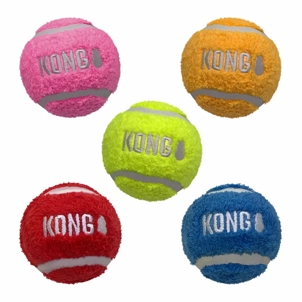 KONG Sport Softies Ball M – Blød hundebold Ø 6,5 cm