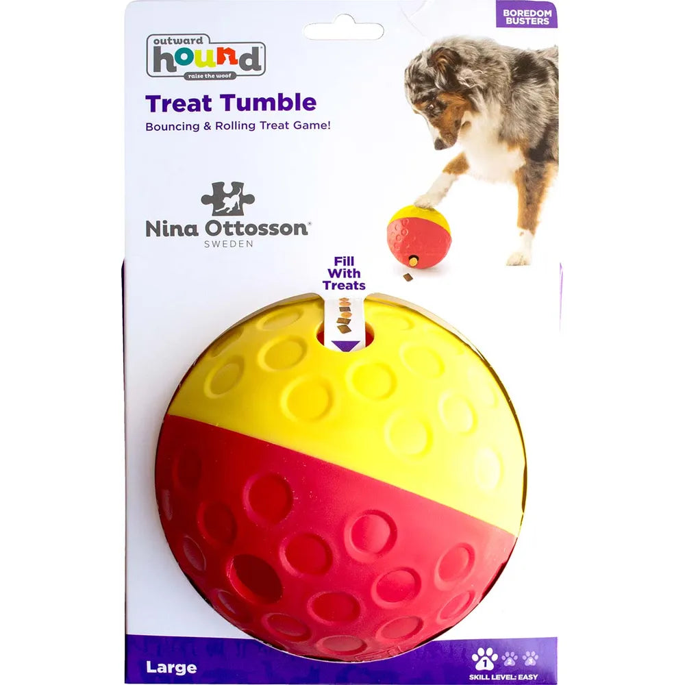 Nina Ottosson Treat Tumble – aktivitetsbold til hund