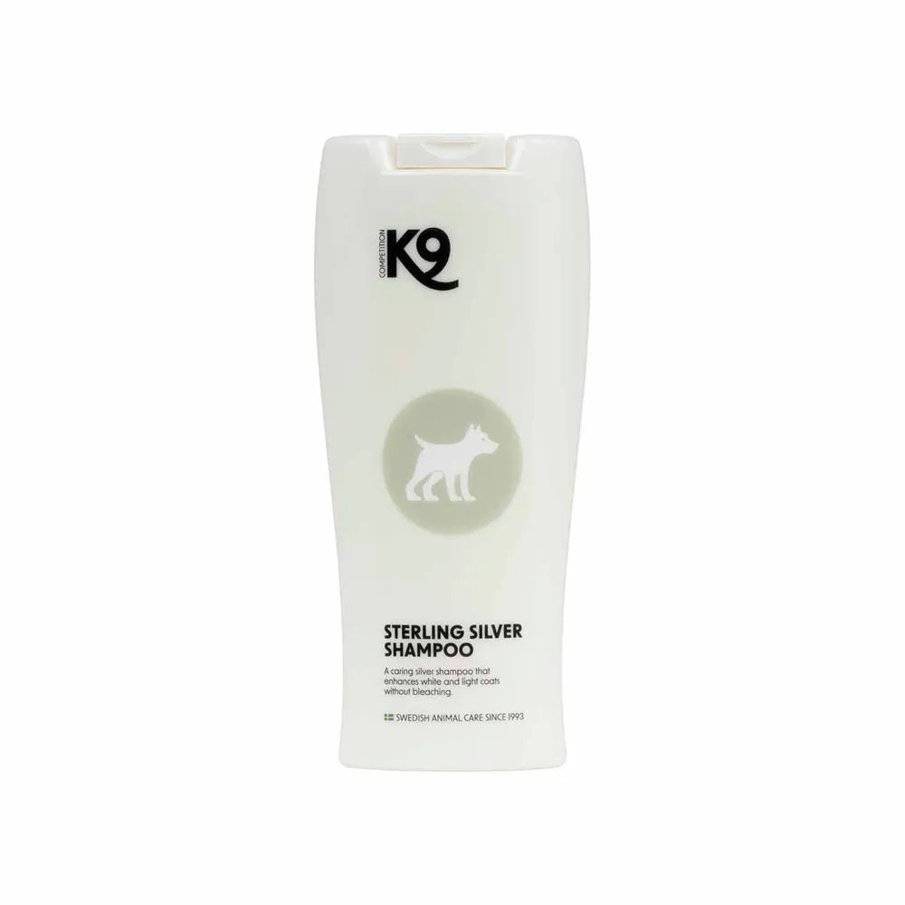 K9 Sterling Silver Shampoo & Conditioner – til hvid og lys pels