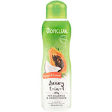 TropiClean Papaya & Coconut Shampoo og Kiwi & Cocoa Butter Conditioner 355 ml