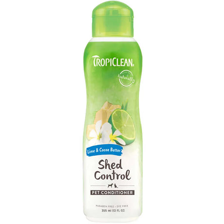 TropiClean Lime & Coconut – shampoo og balsam til hunde, der fælder