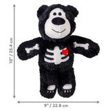 KONG Halloween Wild Knots Skeleton Bear M/L – bamse med reb og piv