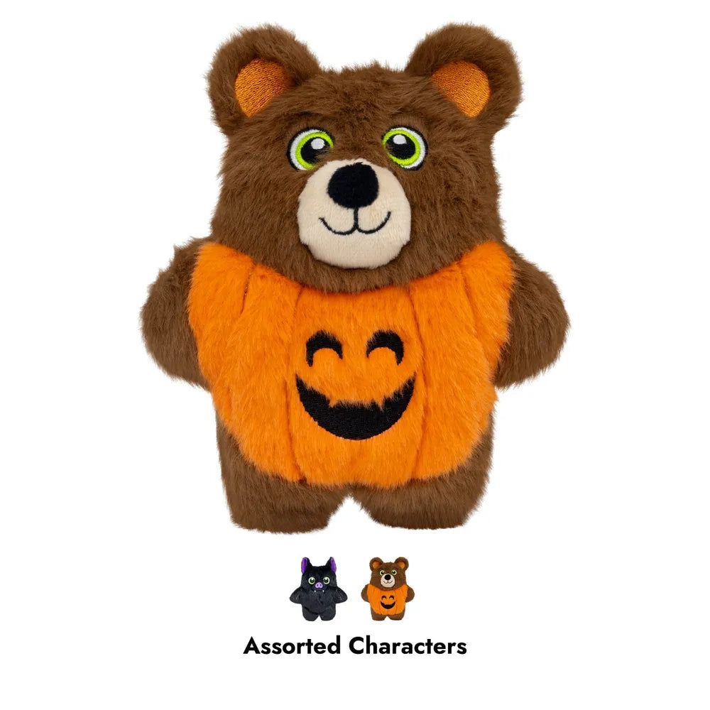 KONG Halloween Snuzzles Bat & Bear M – blødt hundelegetøj med piv