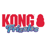KONG Holiday Frizzles Yeti M/L – blød julebamse til hunde med piv og knitrelyd