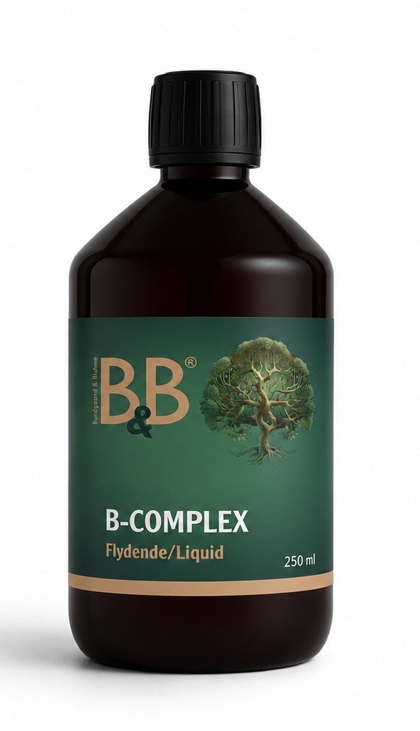B&B B-Complex Flydende – B-vitamintilskud til hunde | 250 ml og 500 ml
