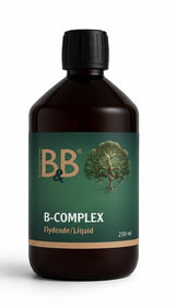 B&B B-Complex Flydende – B-vitamintilskud til hunde | 250 ml og 500 ml