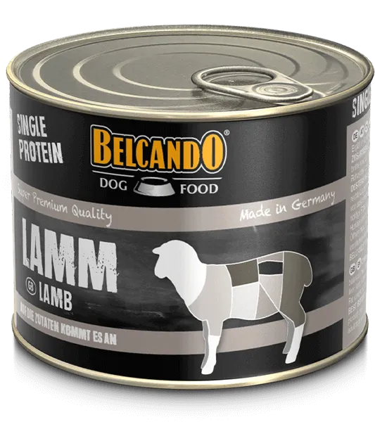 BELCANDO Pure Lamb – Single Protein vådfoder med lam | 200 g og 400 g