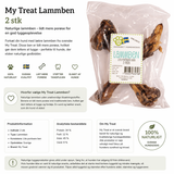 My Treat Lammben – 2 stk naturlige tyggeben fra Sverige