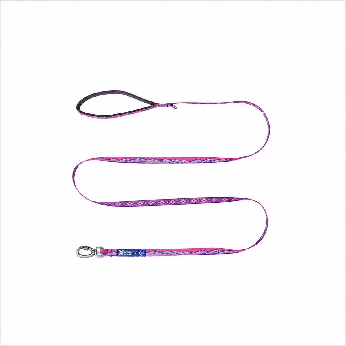 Non-stop dogwear Trail Quest Leash Rachel Pohl Edition – Purple/Pink 2 m