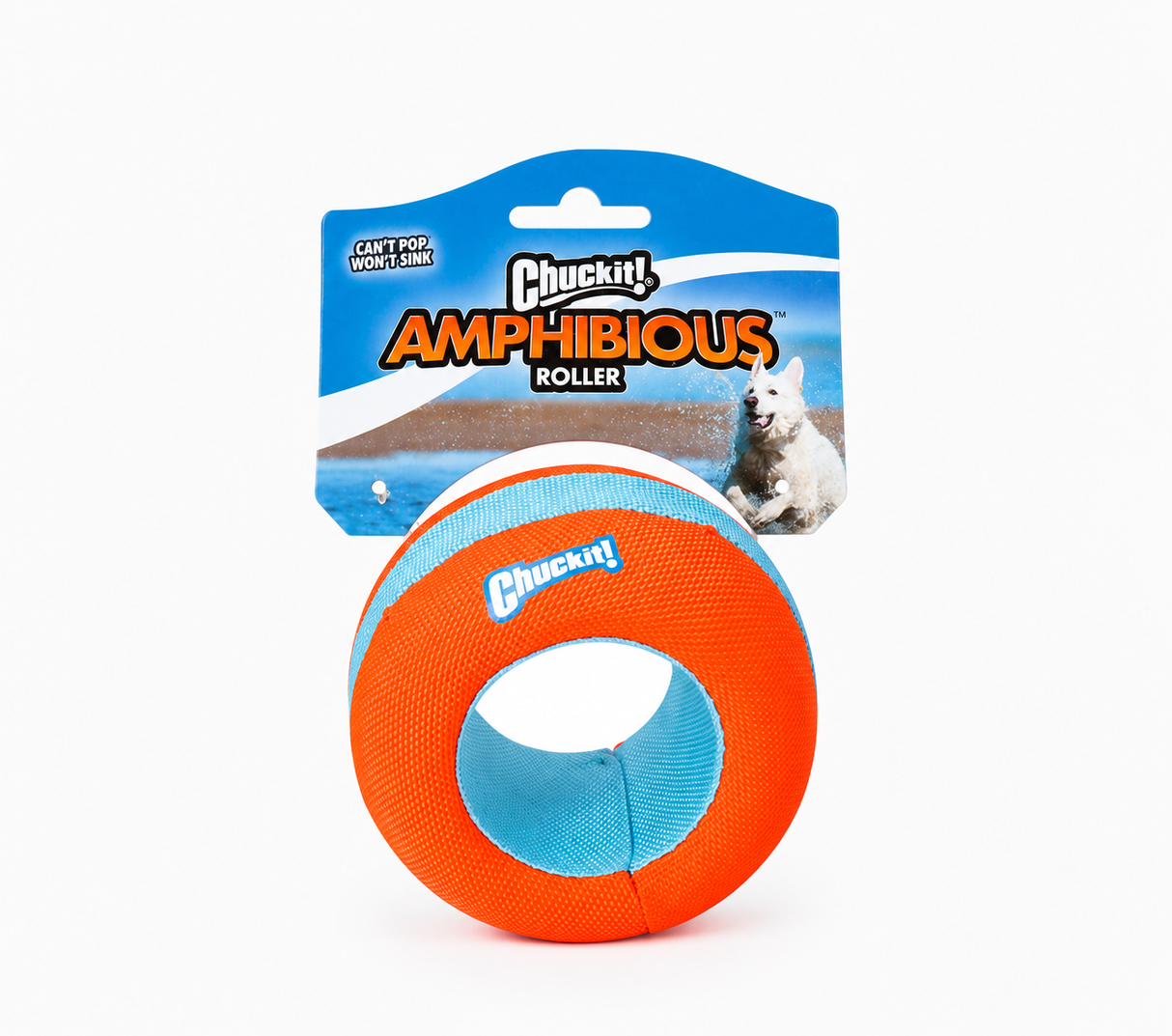 Chuckit! Amphibious Roller – flydende apporteringslegetøj til hund
