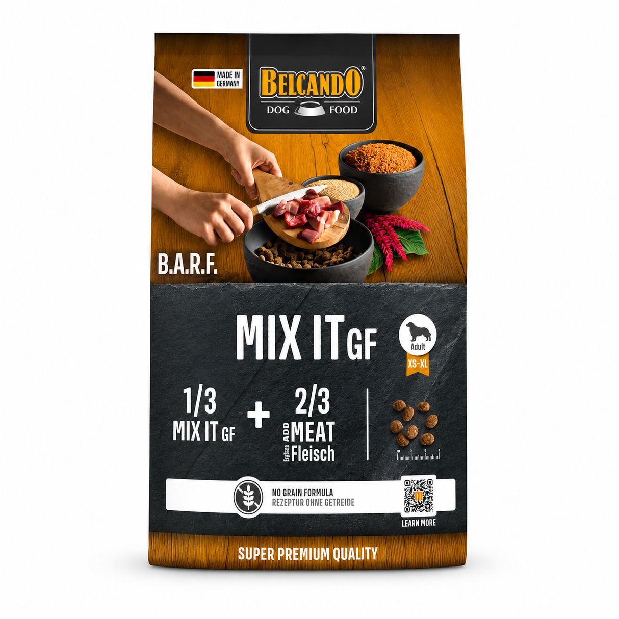 Belcando Mix it GF 3 kg – det perfekte supplement til BARF og råfodring