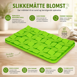 Eat Slow Live Longer Flower Lick Mat – slikkemåtte med skjulte lommer og ekstra udfordring