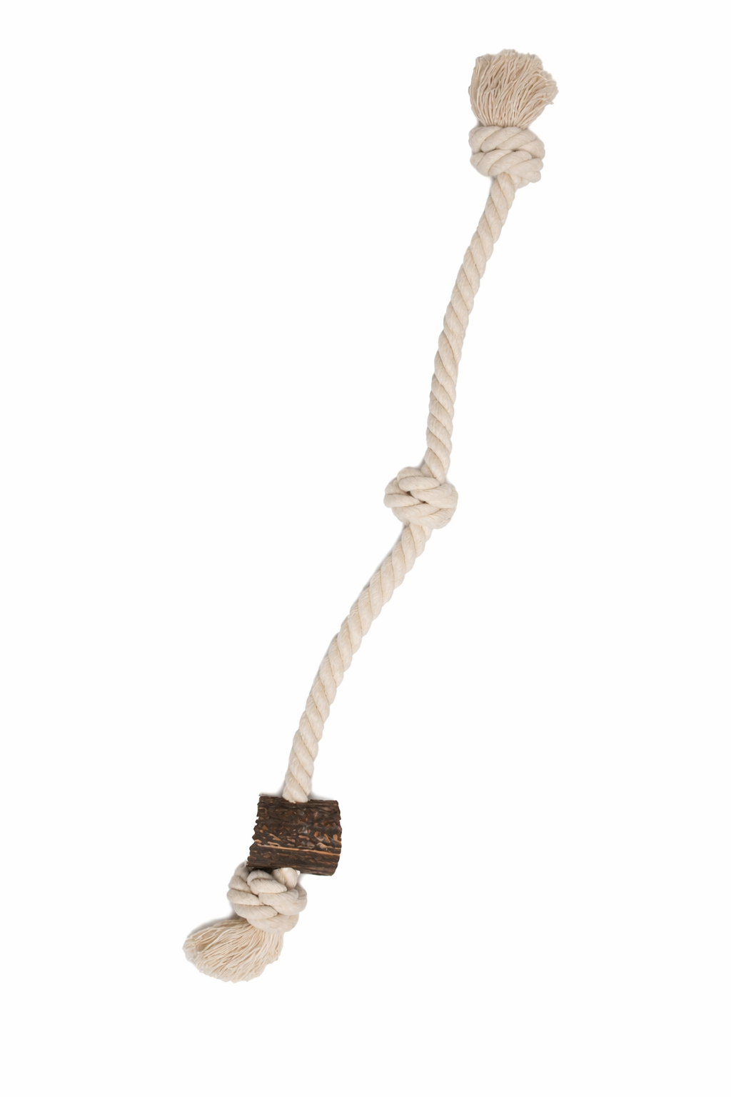 Taki Rope STRING – Naturligt Krondyrgevir med Reb (Vælg Størrelse)