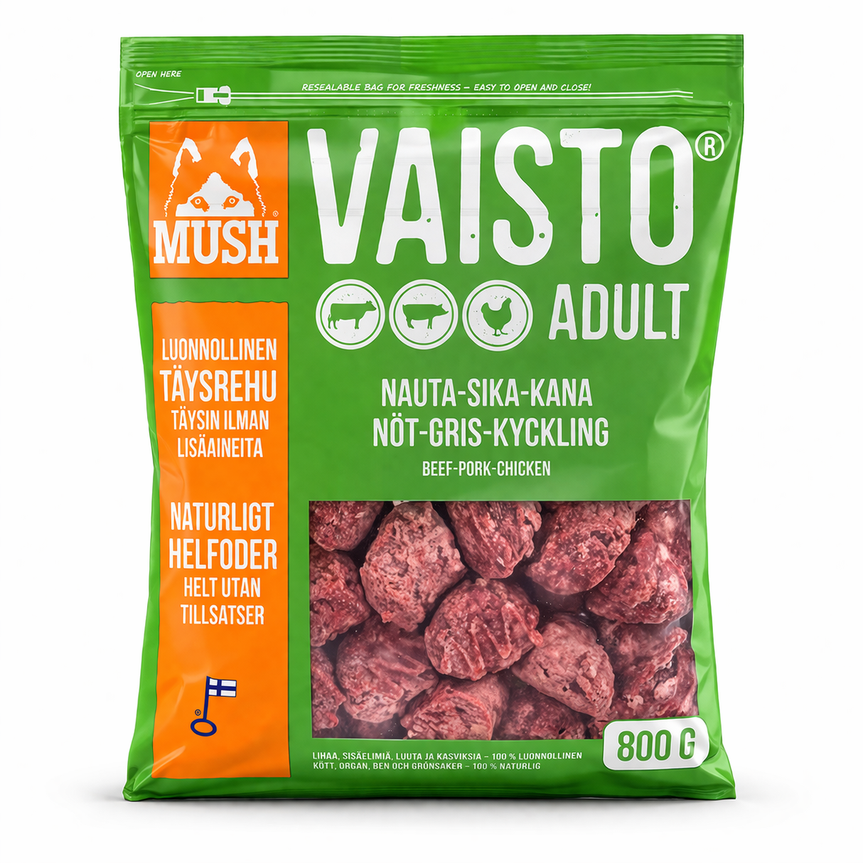MUSH Vaisto® Grøn – perfekt opstart på BARF