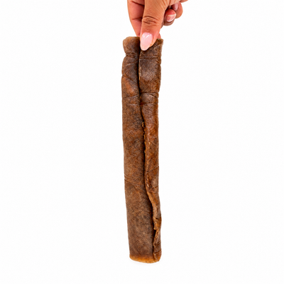 Snack'it Pandebraskrulle Hest Premium 25 cm – 100 % hestehud