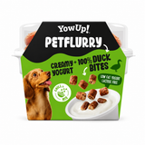 YowUp! Pet Flurry – laktosefri yoghurt med 100 % kødtopping | Vælg And eller Kalkun
