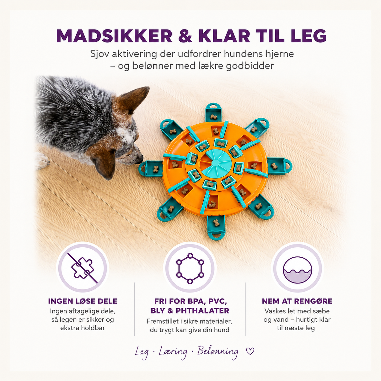 Nina Ottosson Tower of Treats – Level 4 Expert | Kongen af hundepuslespil
